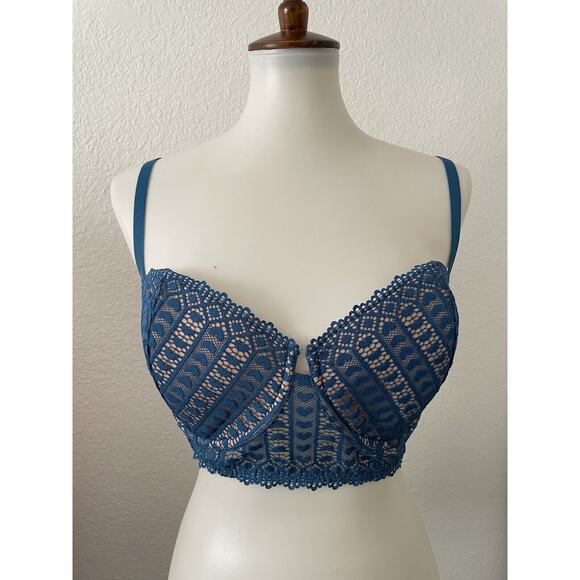 Adore Me Nymphadora Lingerie Contour Heart Underwire Balconette Bra - Picture 1 of 8